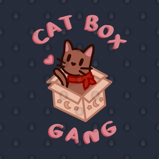 Cat Box Gang by MoonSugarCake