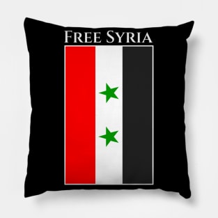 Free Syria Pillow