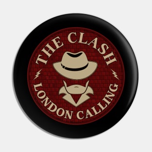 Style Mafia The Clash - London Calling Pin