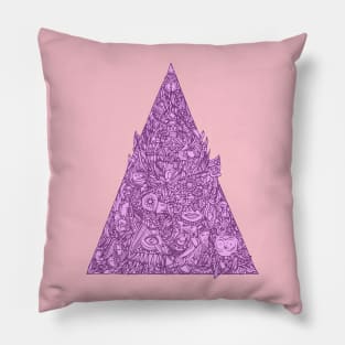 Triangulo aproximayativo pinky Pillow