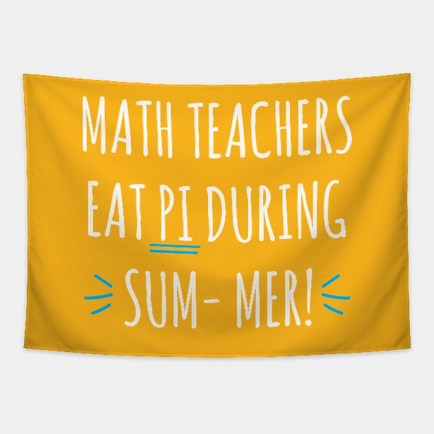 cute math teacher Tapestry by Shirts That Bangs