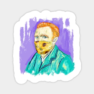 Denizko Art Van Gogh The Mask Magnet