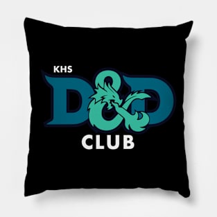 KHS D&D Club (Back and Left Chest Dark) Pillow