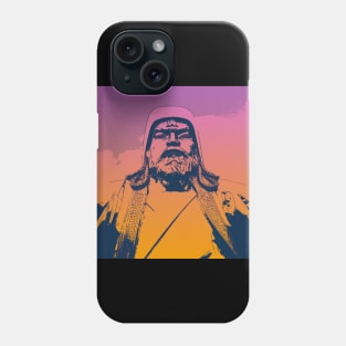 Vaporwave Genghis Khan 4227 Ulaanbaatar Phone Case