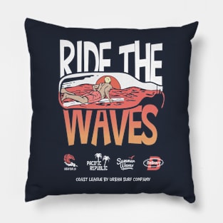 Ride The Waves Pillow