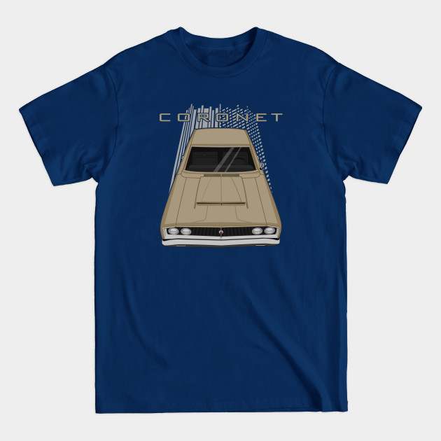 Discover Dodge Coronet 1968 - gold - Dodge Coronet 1968 Gold - T-Shirt