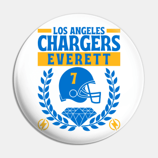 Los Angeles Chargers Everett 7 Edition 2 Pin