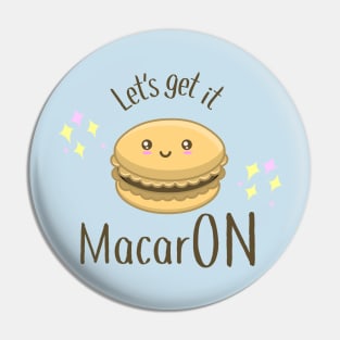 Macaron Coffee Pin