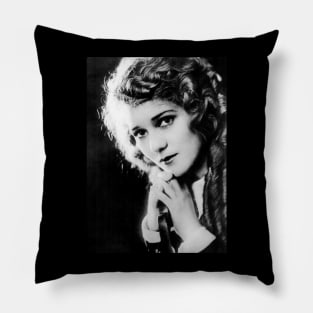 Silent Siren Mary Pickford Pillow