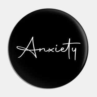 Mental Health Awareness - Anxiety Pin