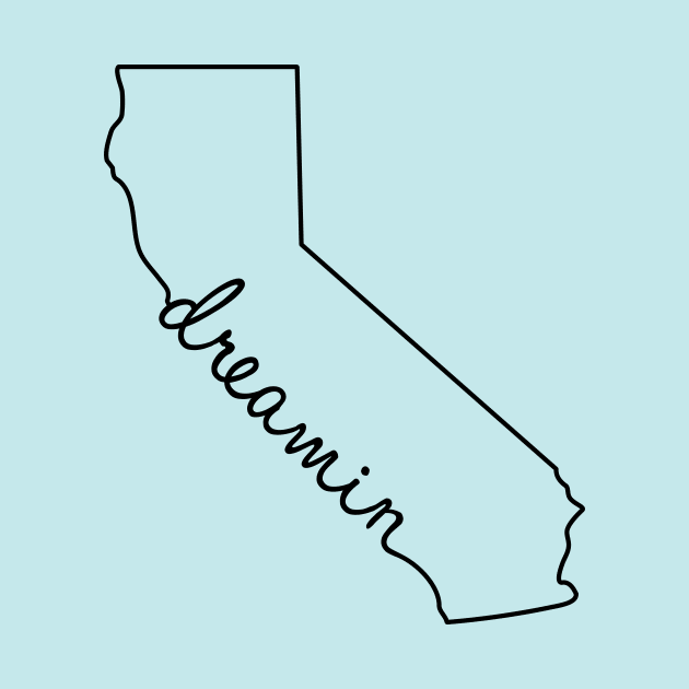 CALIFORNIA DREAMIN by UNITED STATES OF TEES