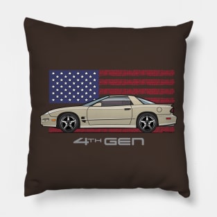 4th Gen - pewter Pillow