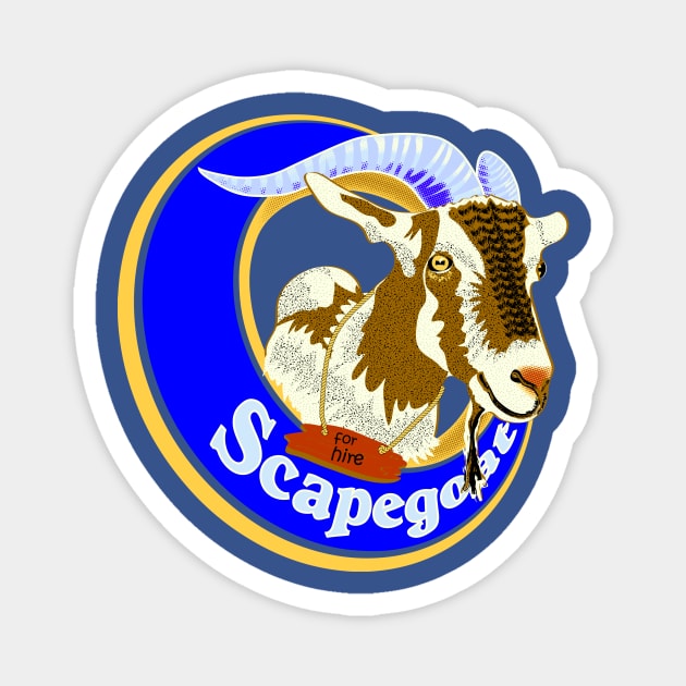 Scapegoat Magnet by Laura Brightwood