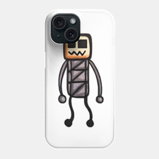 Hand Drawn Robot Phone Case