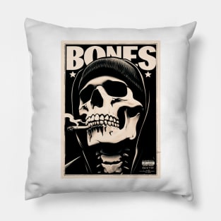 Bones Rapper Pillow
