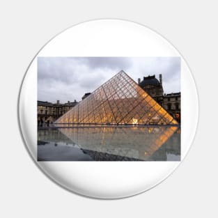 Paris Louvre Pyramid Pin