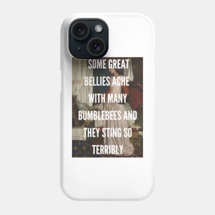 Joanna Newsom Clam, Crab, Cockle, Cowrie lyric Phone Case