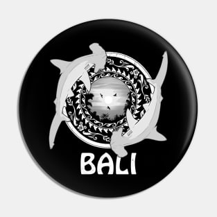 Hammerhead Shark Bali Indonesia Pin