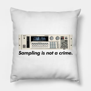 Sampling Is Not A Crime /\/\/ Akai S1000 Sampler Pillow