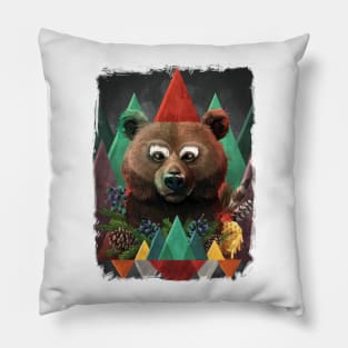 Bear of spring Pillow