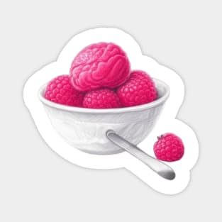 Raspberry sorbet days Magnet