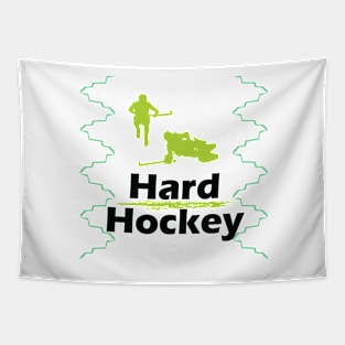 Hard Hockey Tapestry