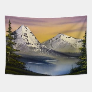 Pastel Sunrise Tapestry