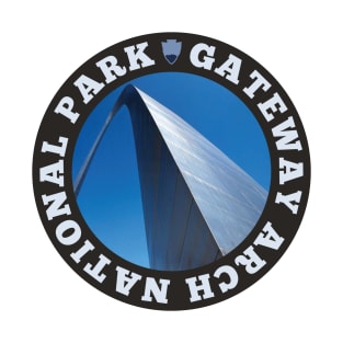 Gateway Arch National Park circle T-Shirt