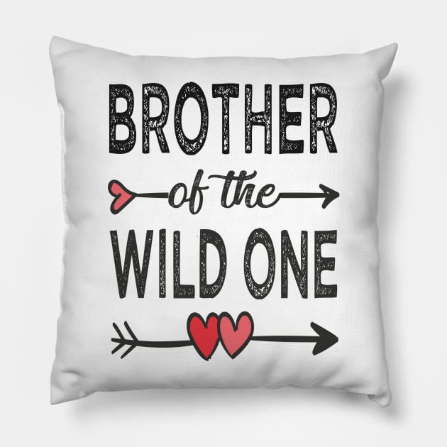 brother of the wild one brother Pillow by Bagshaw Gravity