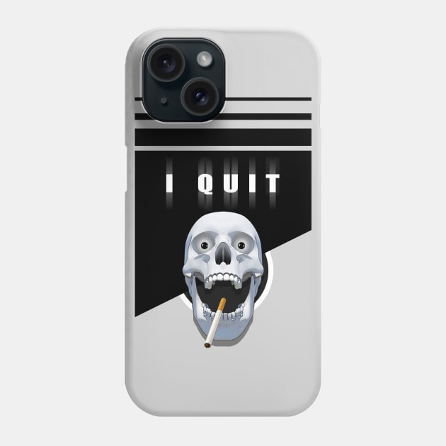 Quit smoking Phone Case by TMBTM