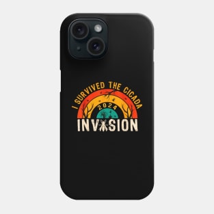 I survived the cicada 2024 invasion Phone Case