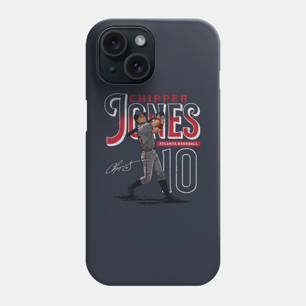 Chipper Jones Atlanta Name Phone Case by ganisfarhan