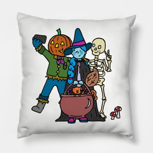 Spooky Selfie Pillow