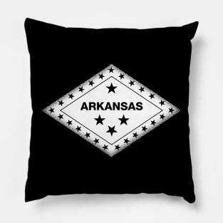 Arkansas White Out Pillow