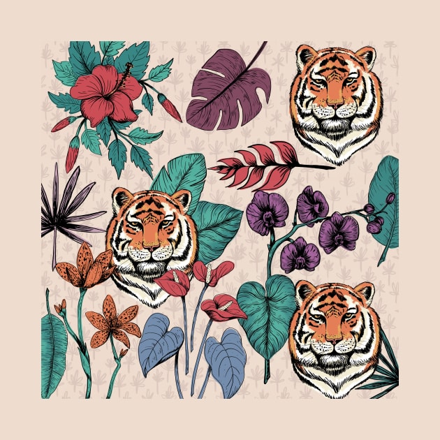 Tropical Tigers by SWON Design