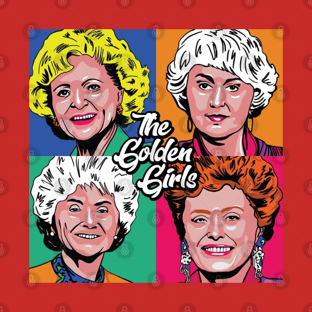 The Golden Girls Pop Art by THE SUP OMO