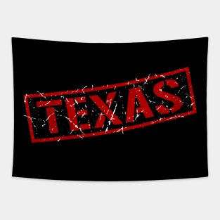 Texas Stamp of Approval Distressed Tapestry