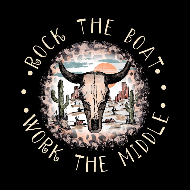 Rock The Boat. Work The Middle Cactus Leopard Bull by GodeleineBesnard