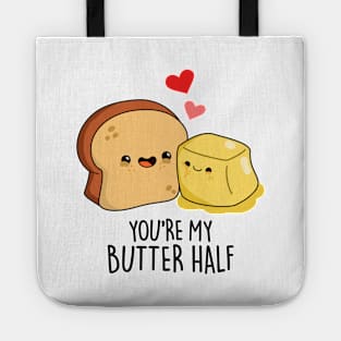 You're My Butter Half Cute Couple Butter Pun Tote