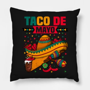 Taco De Mayo Pillow