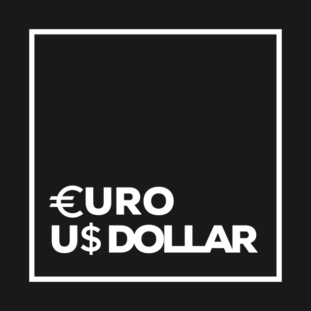 Euro Dollar Square Box by NikiRaak Designs