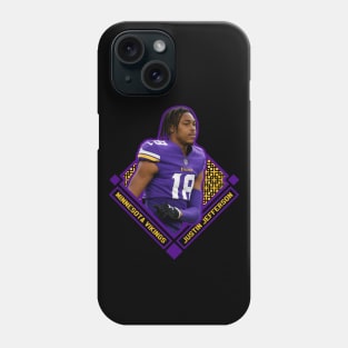 Justin Jefferson Diamond Style Phone Case