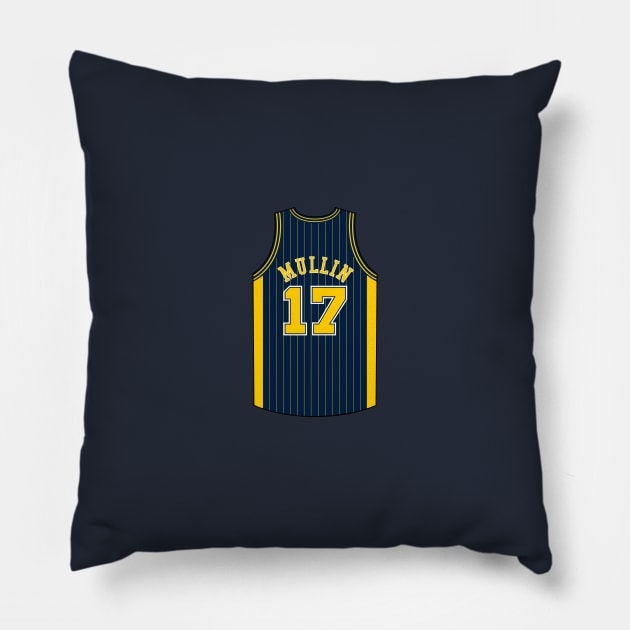 Chris Mullin Indiana Jersey Qiangy Pillow by qiangdade