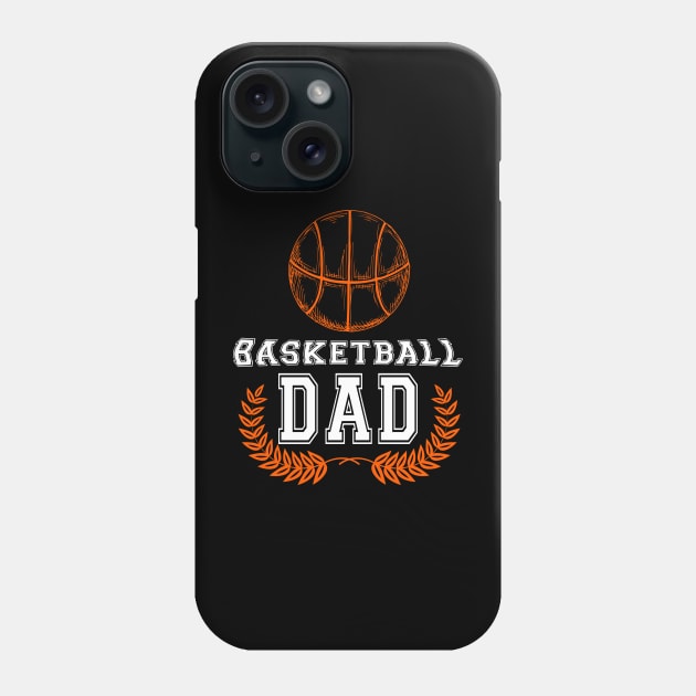 Basketball Dad Phone Case by Hensen V parkes