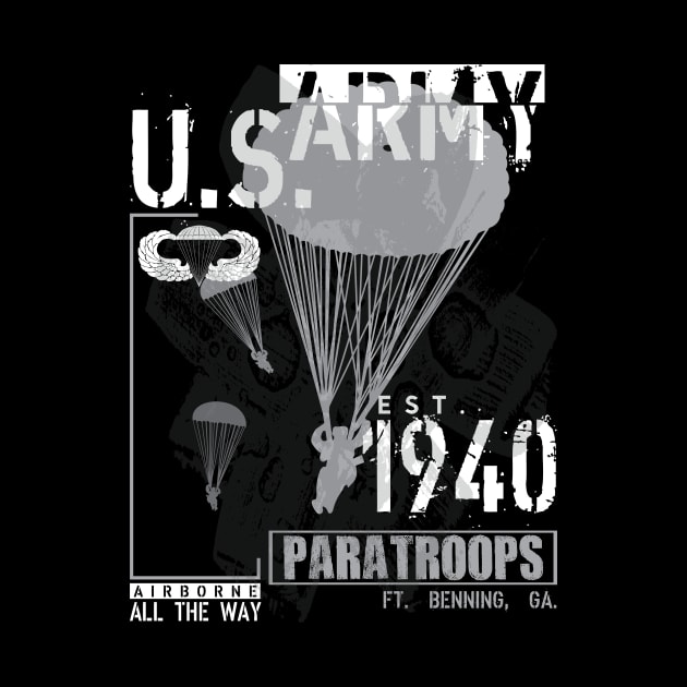 US Army Paratroopers Distressed by Baggss