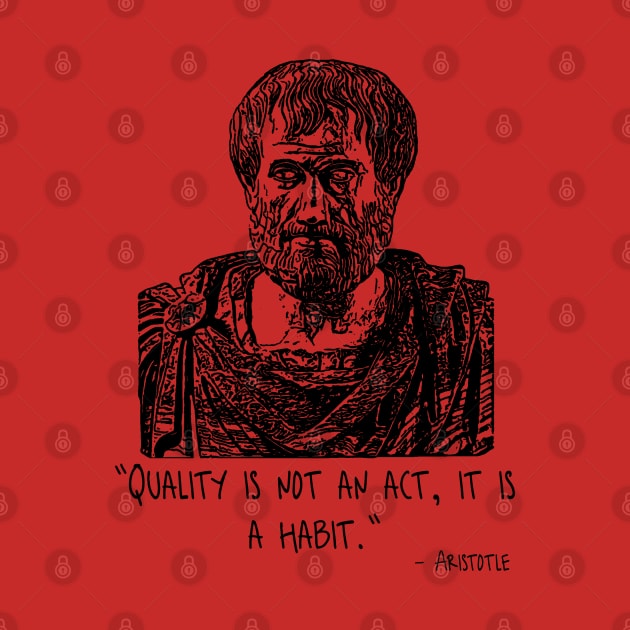 Quality Is Not An Act, It Is A Habit. by Yethis