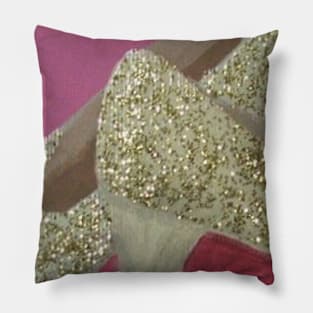 'Glittery Shoes' Pillow