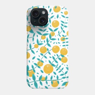 Oranges pattern Phone Case