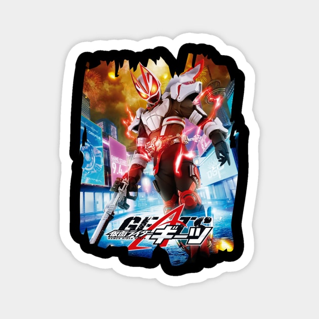 Masked Rider GEATS Magnet by kaitokid