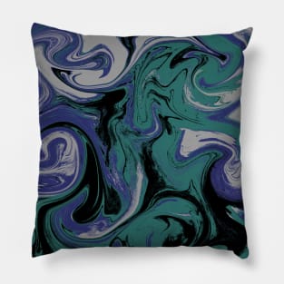 Green cloud Pillow